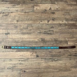 Carolina Panthers Vineyard Vines Belt - Size 36